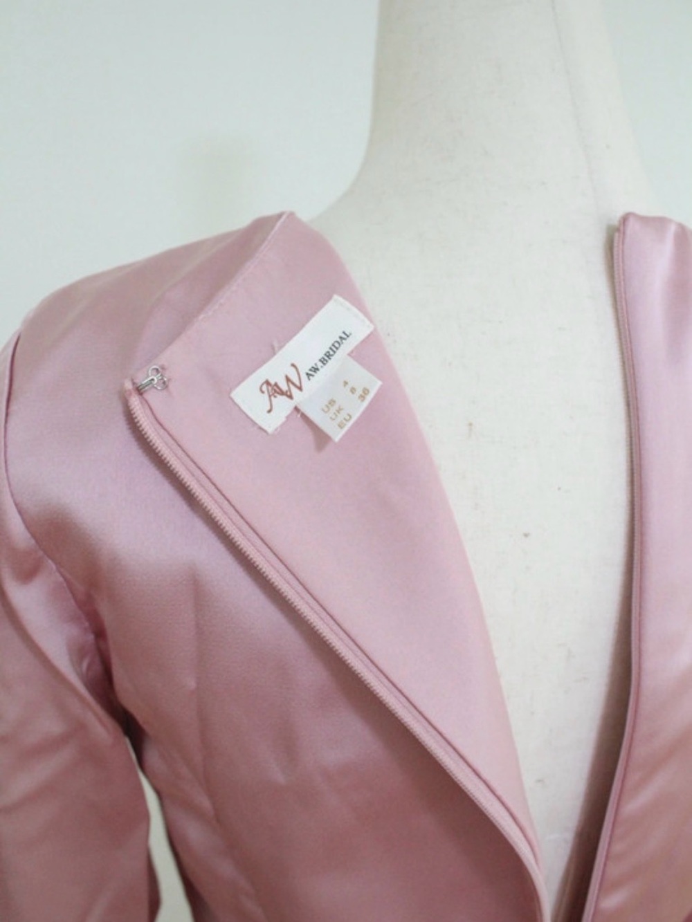Long Sleeve Dusty Rose Dress - Picture 7 of 7